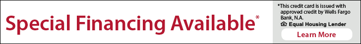 Wells Fargo Financing Banner