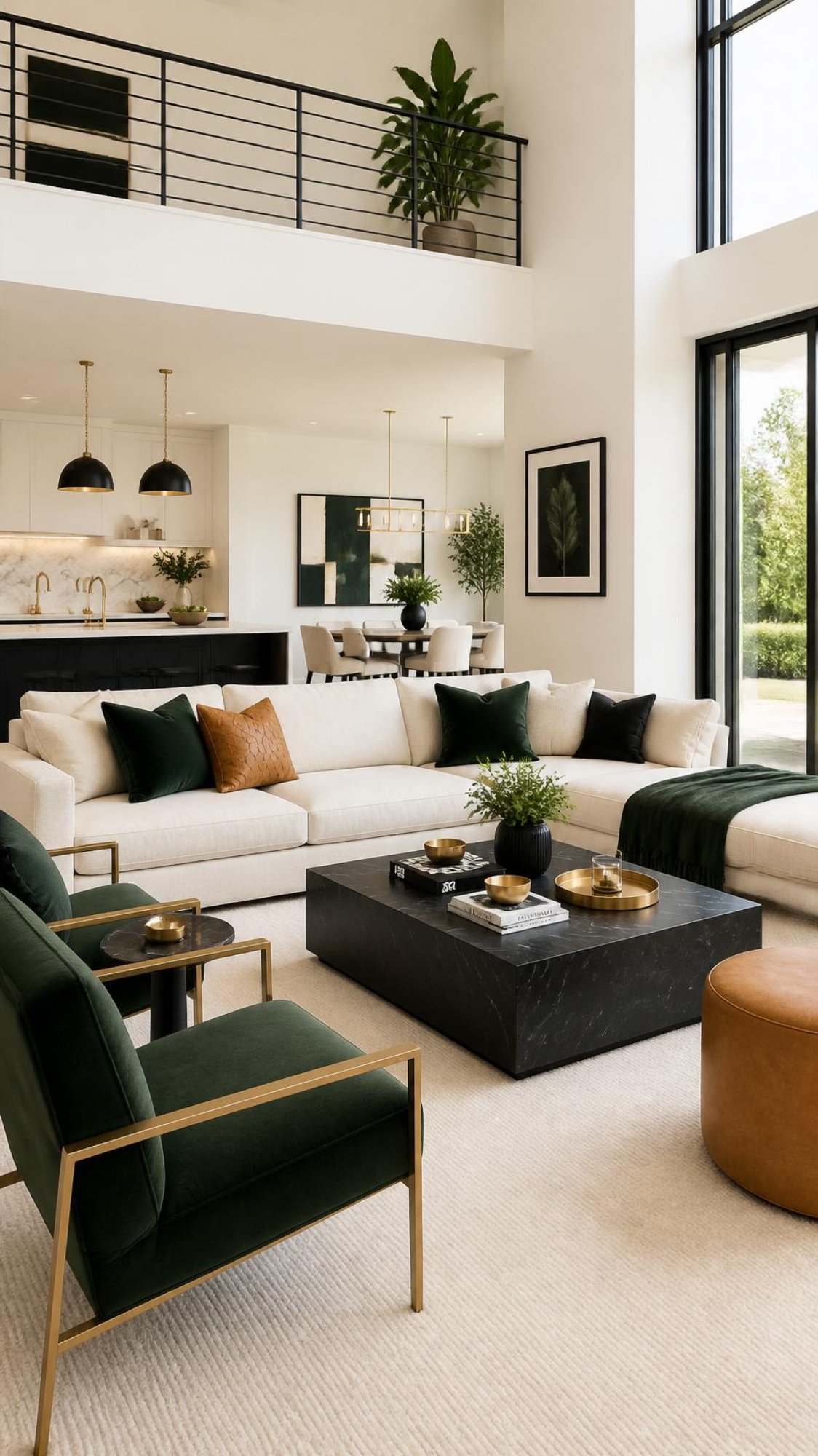 Carpet in a modern living room
