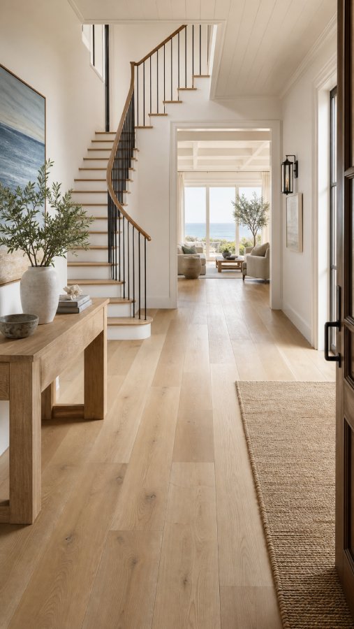 Beautiful hardwood flooring