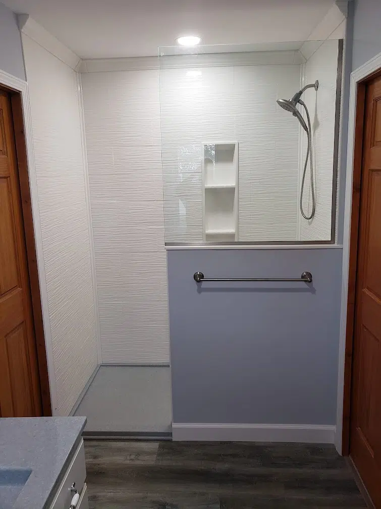Custom Onyx shower