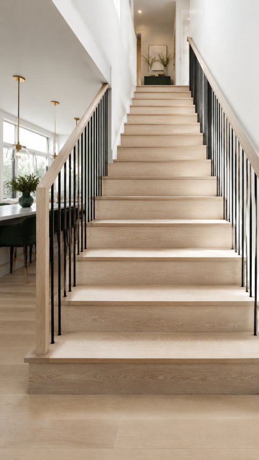 Stair treads & risers with Sawyers Flooring
