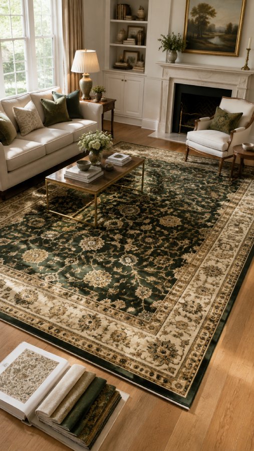 Custom area Rugs with Sawyer's flooring