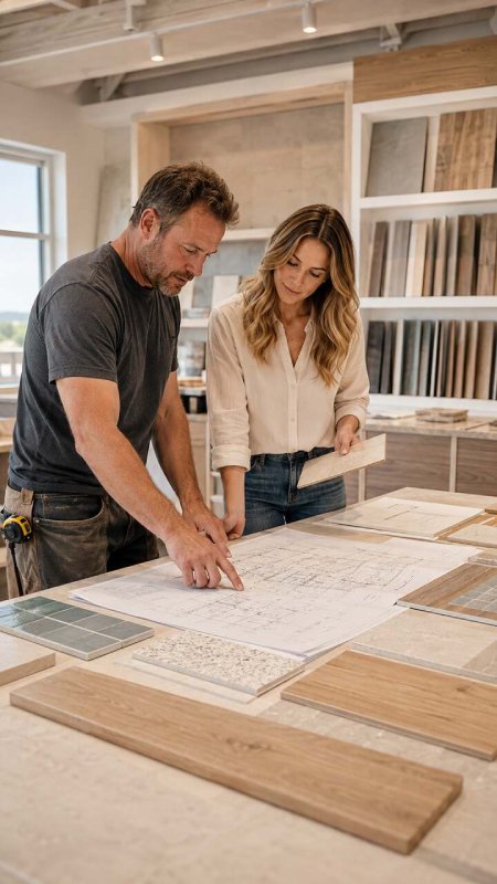 How we work with contractors at Stellar Tile & Flooring in Nags Head, NC
