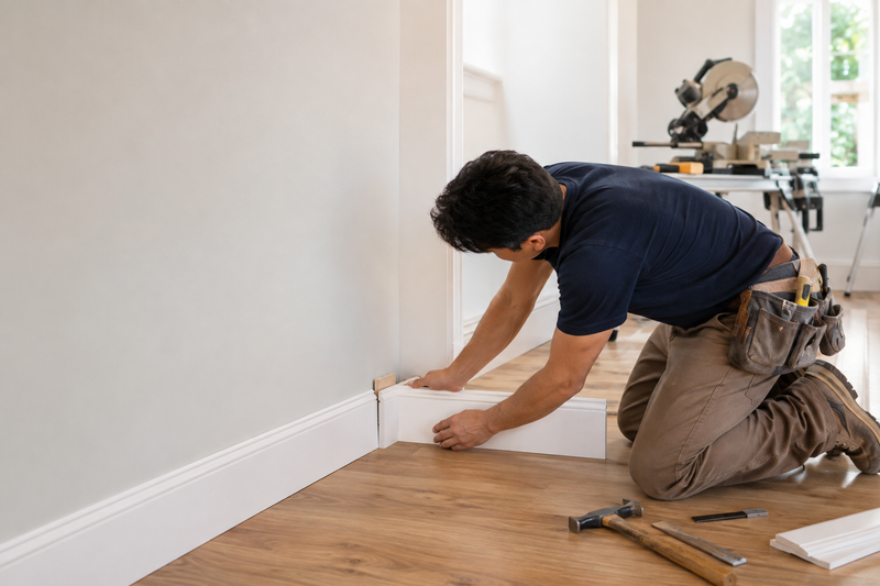 Professional trim and finish work by Bay Area Custom Floors
