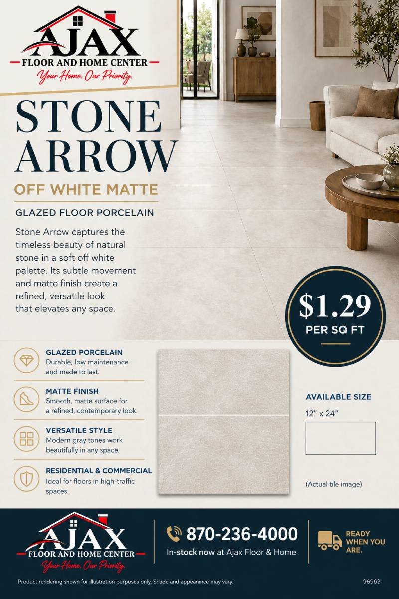 Stone Arrow Off White