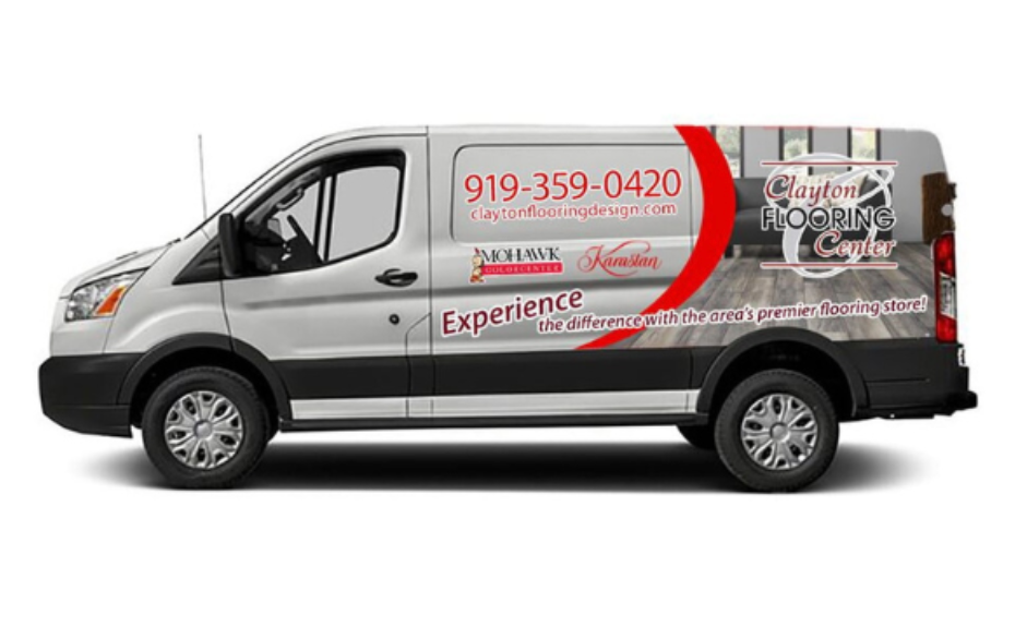 Shop at home Clayton van