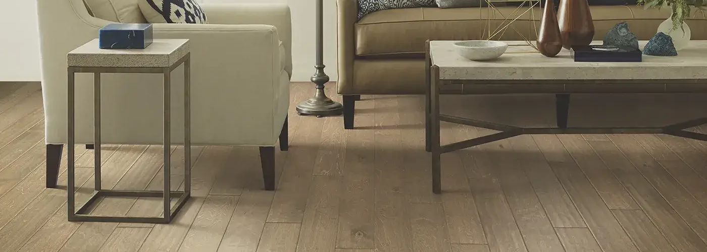 Beautiful hardwood flooring in modern interior