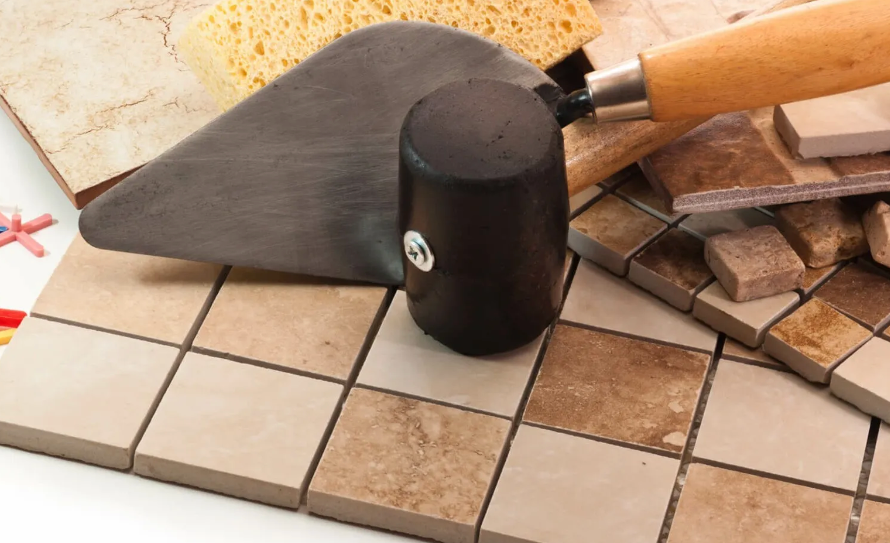 Tile flooring installation materials